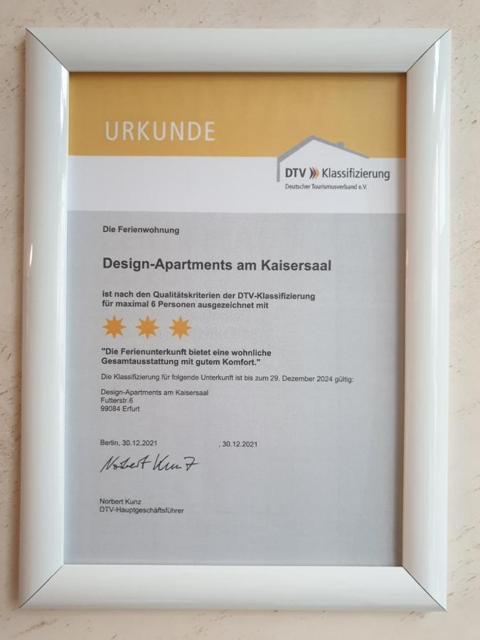 Design-Apartments Am Kaisersaal Erfurt Eksteriør bilde